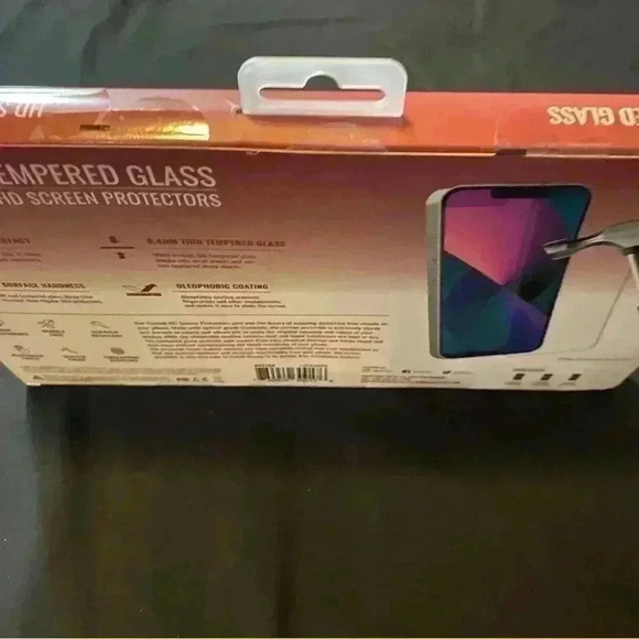 Gen Tek 3 Pk Privacy Glass HD Tempered Screen Protectors Fits iPhone 14 13 12 - Picture 4 of 6